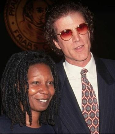 Alvin Louise Martin's ex-spouse Whoopi Goldberg with Ted Danson at an event